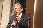 山根進先生 学会支部ご退任慰労会、日先研中四国新年会・記念講演会